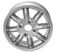 A photo of Mag wheel for MGB and TR