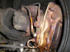 photo of bad caliper