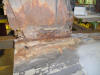 Photo of 1955 Silver Cloud front fender rust