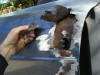 Photo of a Rolls Royce Silver Cloud body restoration
