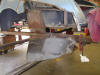 Photo of 1955 Silver Cloud primed body shell