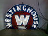 photo of neon Westinghouse sign