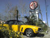 A photo of a Jensen Interceptor and our sign