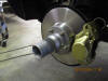 Photo of rebuilt Austin Healey brakes