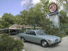 Jaguar XJ6C Coupe with our sign