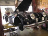Photo of a Jaguar XK140 restoration