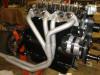 Photo of a Triumph TR3 restoration engine